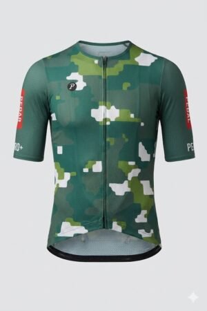 82620cb2-ebc2-42fe-b047-5aa710c2de1a Pedar Pro Aero Mesh Jersey - Green Digital Print