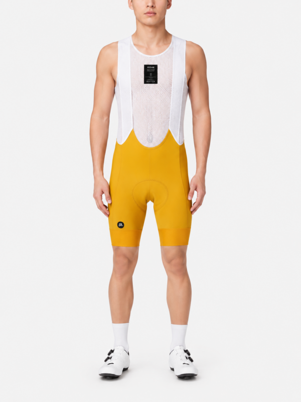 Al Wasl Club Custom Bib Shorts - Mustard Yellow