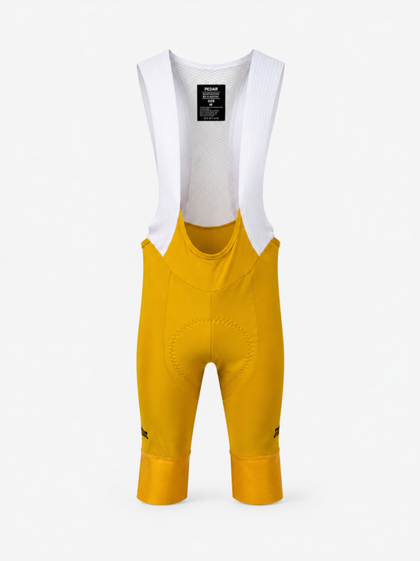 Al Wasl Club Custom Bib Shorts - Mustard Yellow