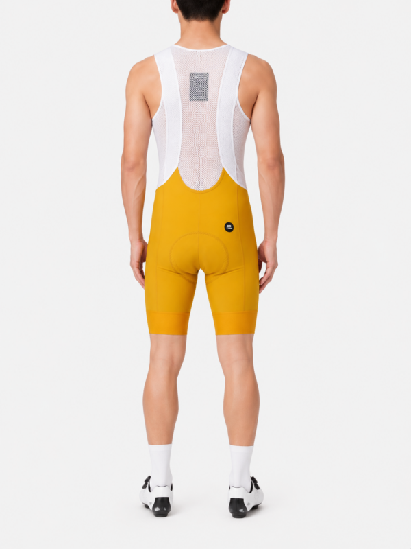 Al Wasl Club Custom Bib Shorts - Mustard Yellow