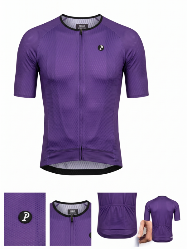 Pedar Aero Mesh Jersey - Deep Purple