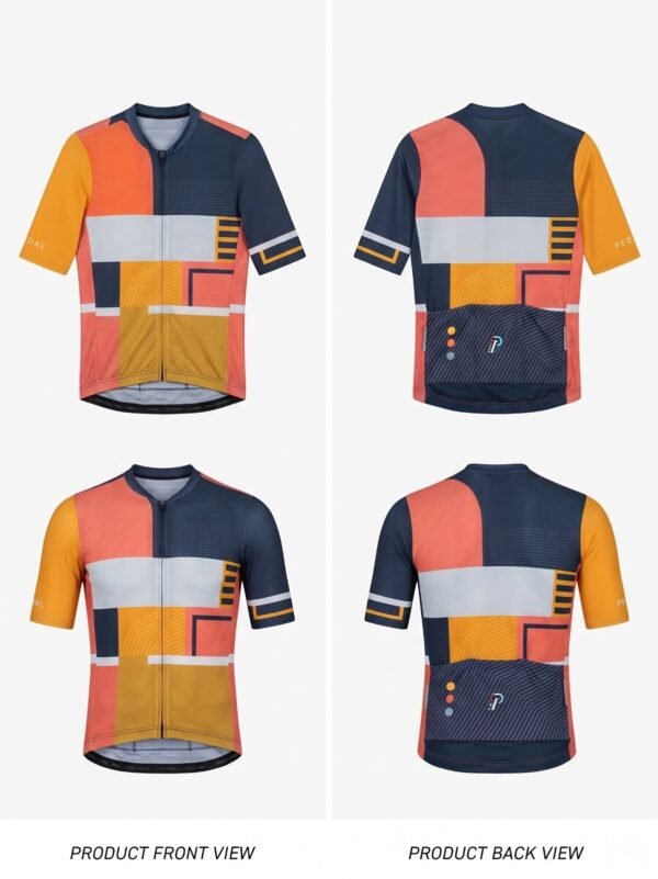 b990f8db-37f6-4dc7-8a97-ed88bf465c3e Pedar Aero Mesh Jersey - Abstract Color-Block