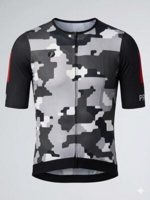 Pedar Pro Aero Mesh Jersey - Grey Digital Print
