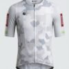 d63d8026-b3be-462e-96fd-7105e8847939 Pedar Pro Aero Mesh Jersey - White/Grey Digital Print